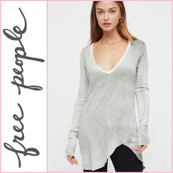Free People Tops - 1 LEFT NEW Free People We The Free Long Beach Tee